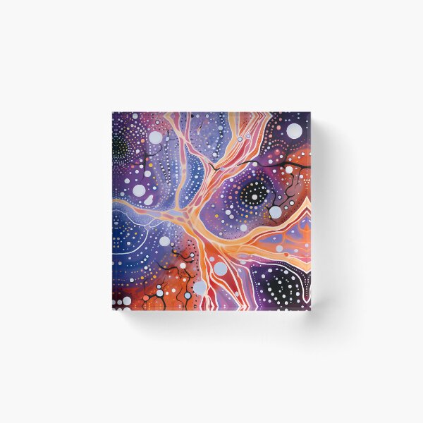 Item preview, Patrón abstracto de flujo orgánico celestial designed and sold by GrinGalore.