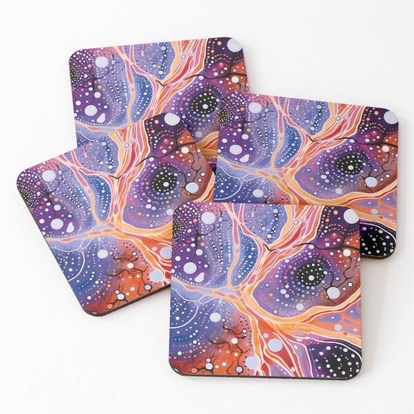 Item preview, Celestial Organic Flow Abstract Pattern designed and sold by GrinGalore.