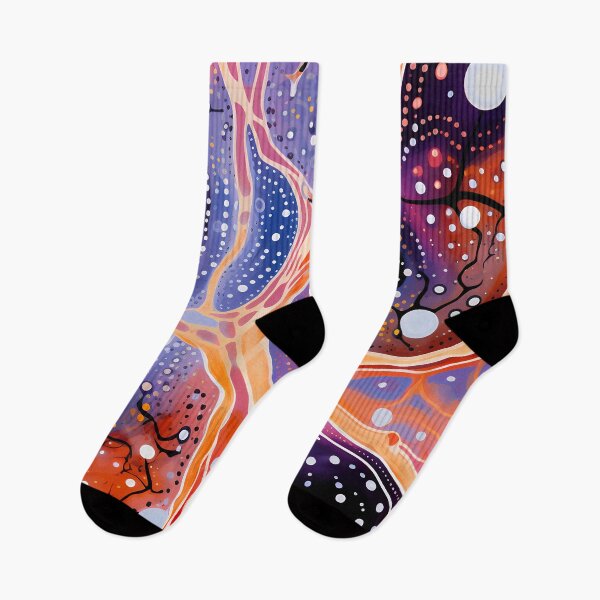 Item preview, Celestial Organic Flow Abstract Pattern designed and sold by GrinGalore.