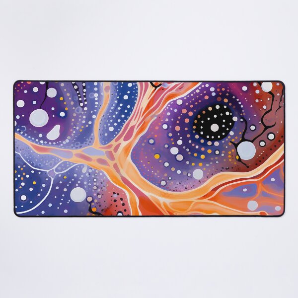 Item preview, Celestial Organic Flow Abstract Pattern designed and sold by GrinGalore.