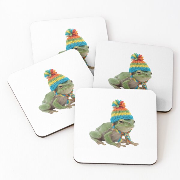 Item preview, Frog toad hat hats frogs toads cute kawaii funny christmas birthday designed and sold by CheeseBlueprint.