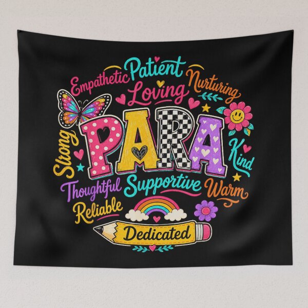 Item preview, Dedicated PARA Teacher Appreciation Supportive Classroom Educational Assistant Gift designed and sold by Taniyah Gomes.
