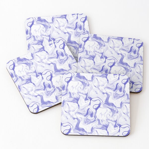 Item preview, Summer Retro Marble Pattern in Purple designed and sold by Artistestella.