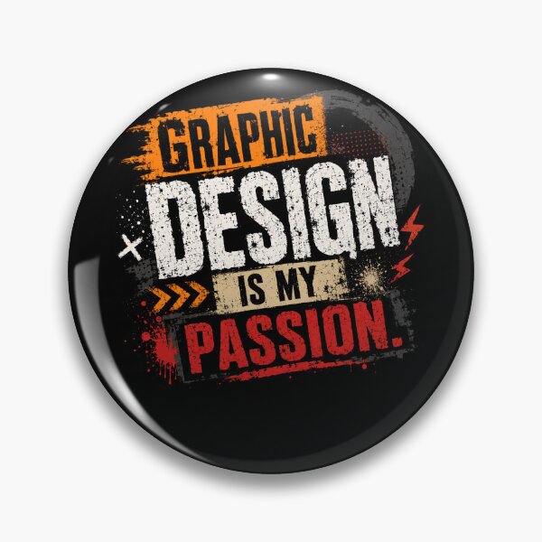 Item preview, Graphic Design Is My Passion Creative Professional Designer Art Quote designed and sold by HumansStuck12.