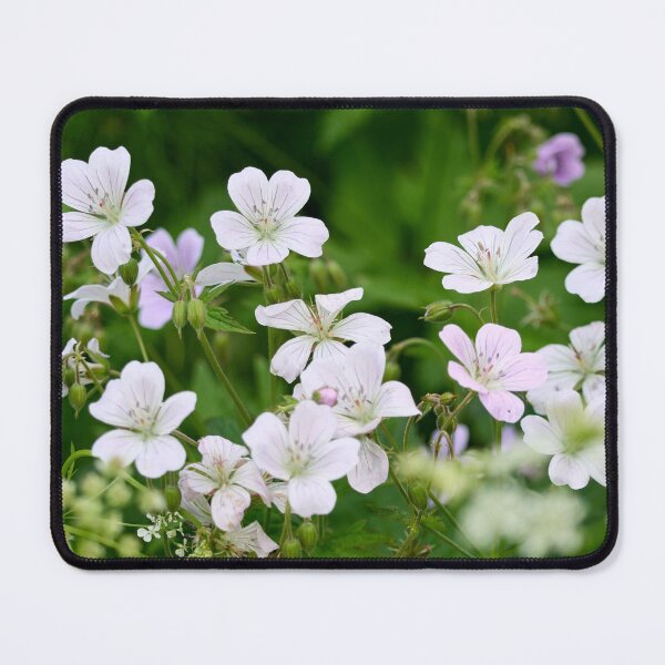 Item preview, The white one. Wood Cranesbill designed and sold by Jouko Lehto Photography.