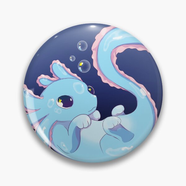 Item preview, Subtle trans pride flag axolotl designed and sold by honeybee-nerys.