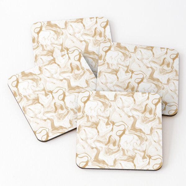 Item preview, Summer Retro Marble Pattern in Beige designed and sold by Artistestella.