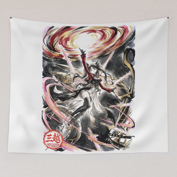 Item preview, Tohsaka Rin Sumi-e designed and sold by Mitsugoshi.