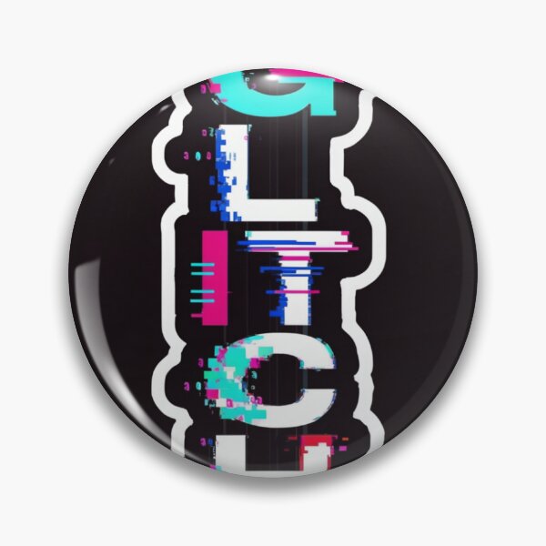 Item preview, Vertical Cyberpunk Glitch Text Sticker Design. designed and sold by Onepiecefananyy.