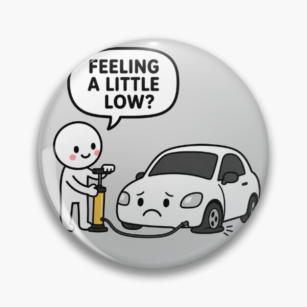 Item preview, Funny Low Tire Car Design designed and sold by MonkiFlipp.