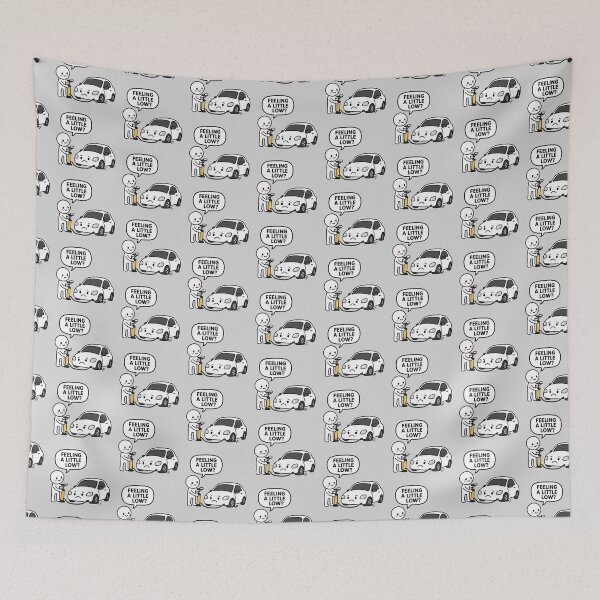 Item preview, Funny Low Tire Car Design designed and sold by MonkiFlipp.