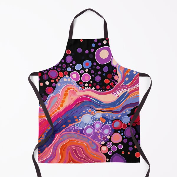 Item preview, Patrón abstracto orgánico del río cósmico designed and sold by GrinGalore.