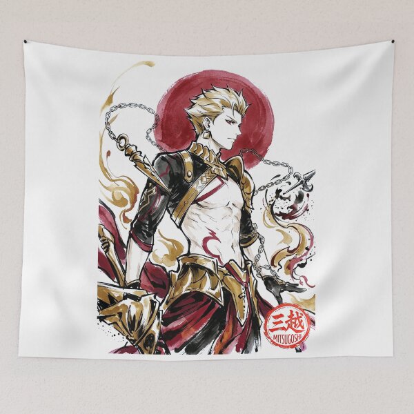 Item preview, Gilgamesh Sumi-e designed and sold by Mitsugoshi.