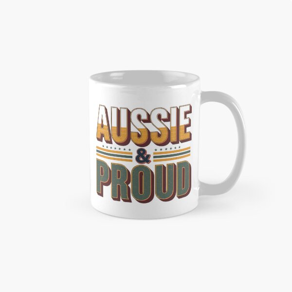 Aperçu de l'œuvre Australienne et fière de l'être créée et vendue par PamLeeDesign.