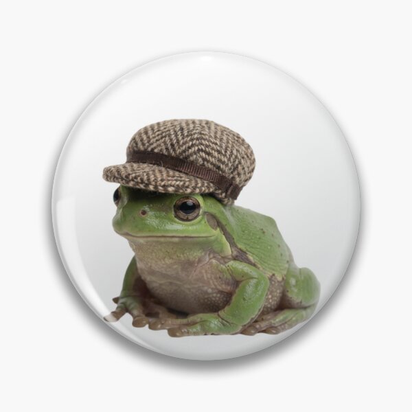 Item preview, Frog toad hat hats frogs toads cute kawaii meme funny christmas birthday designed and sold by CheeseBlueprint.