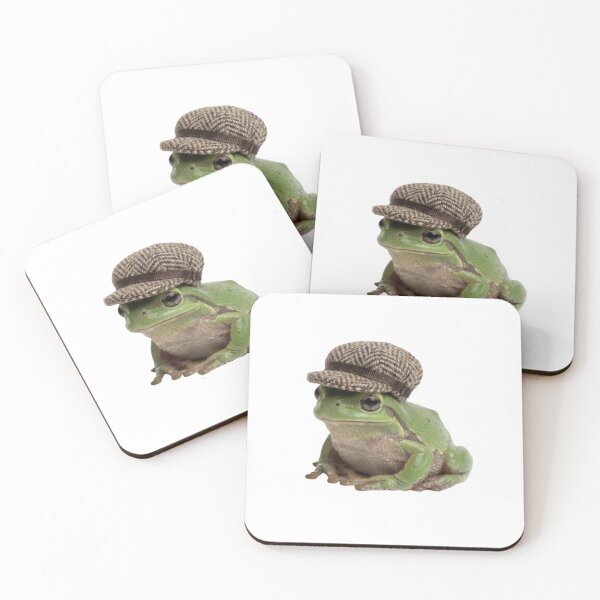 Item preview, Frog toad hat hats frogs toads cute kawaii meme funny christmas birthday designed and sold by CheeseBlueprint.