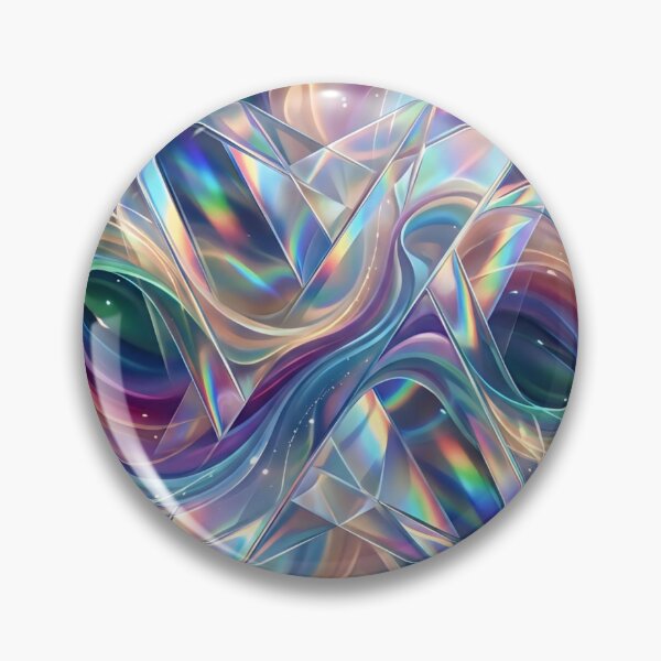 Item preview, Iridescent Crystal Wave Fusion Mouse pad  designed and sold by Designertanya.