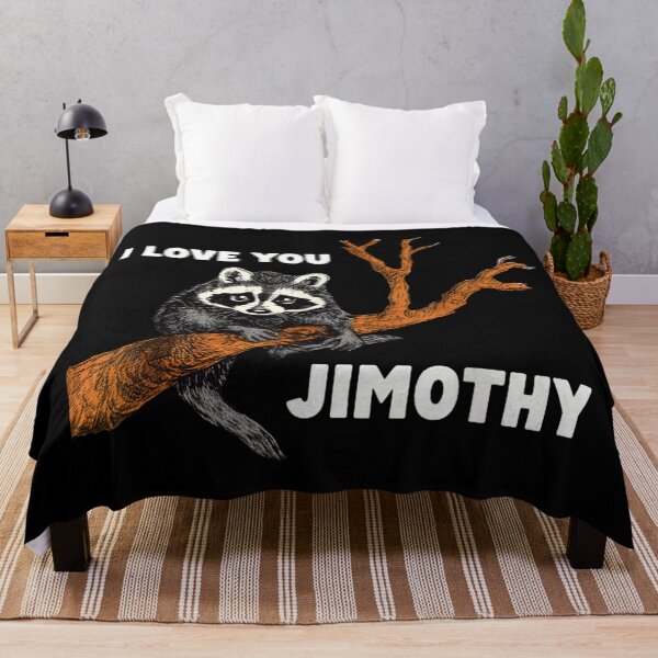 Item preview, I Love You Jimothy Cute Raccoon Woodland Romance For Animal Lovers designed and sold by River Silva.