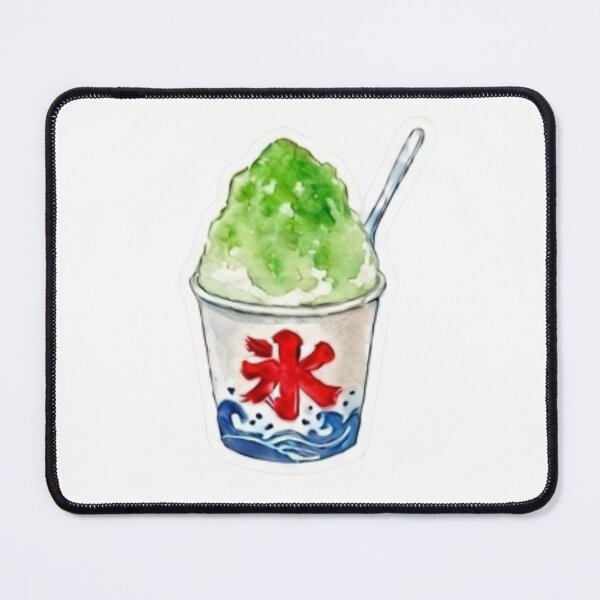 Item preview, Melon Shaved Ice - Watercolor Japanese Summer - Fashion & Sticker Art designed and sold by asumintjapan1.