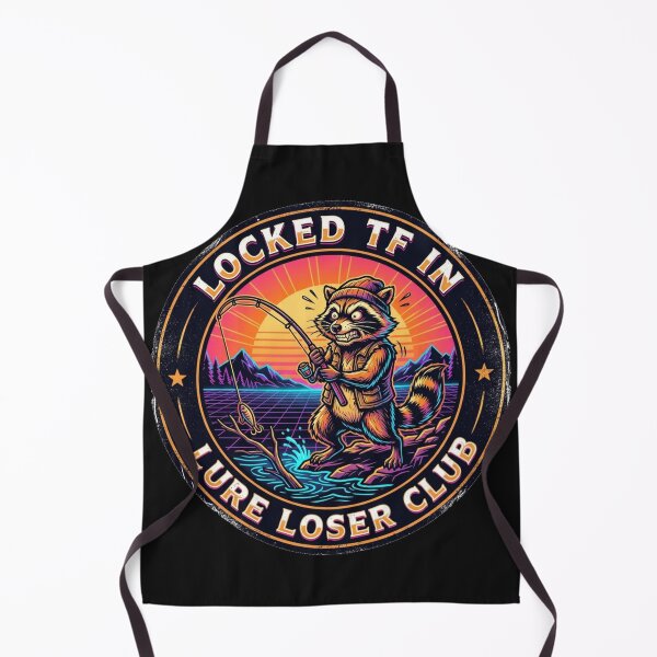 Item preview, Jimothy Raccoon - Locked In Lure Loser Club designed and sold by SisuPrintsCo.