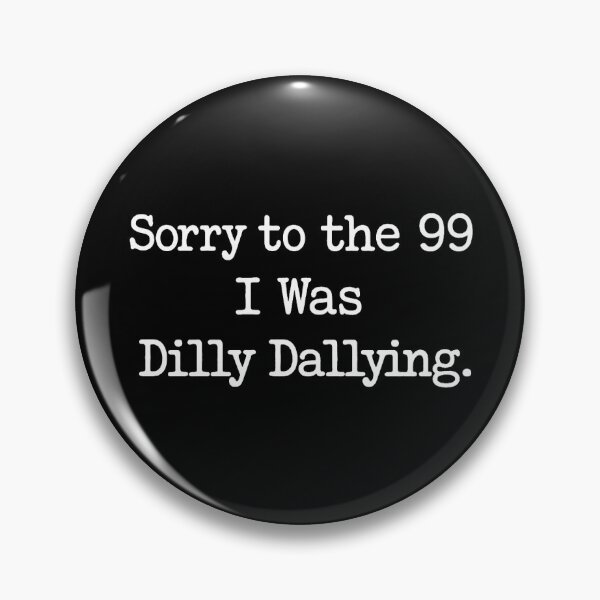 Item preview, Sorry to the 99 I Was Dilly Dallying, Funny Christian Sheep  designed and sold by CloudyPress.