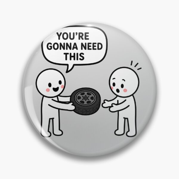 Item preview, Funny Spare Tire Design designed and sold by MonkiFlipp.