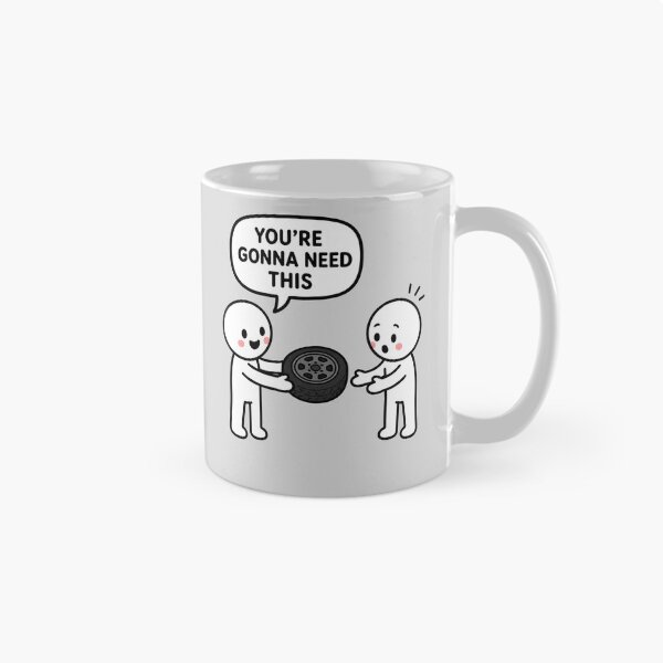 Item preview, Funny Spare Tire Design designed and sold by MonkiFlipp.