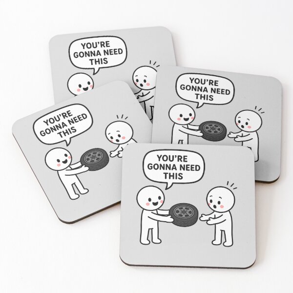 Item preview, Funny Spare Tire Design designed and sold by MonkiFlipp.
