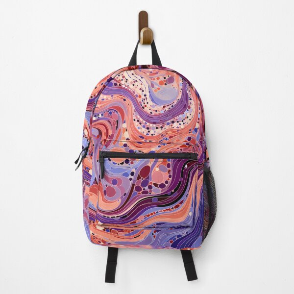 Item preview, Flowing Lavender Currents Abstract Pattern designed and sold by GrinGalore.