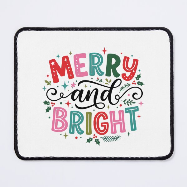 Item preview, Merry and Bright Cute Colorful Christmas Holiday designed and sold by raedattia.