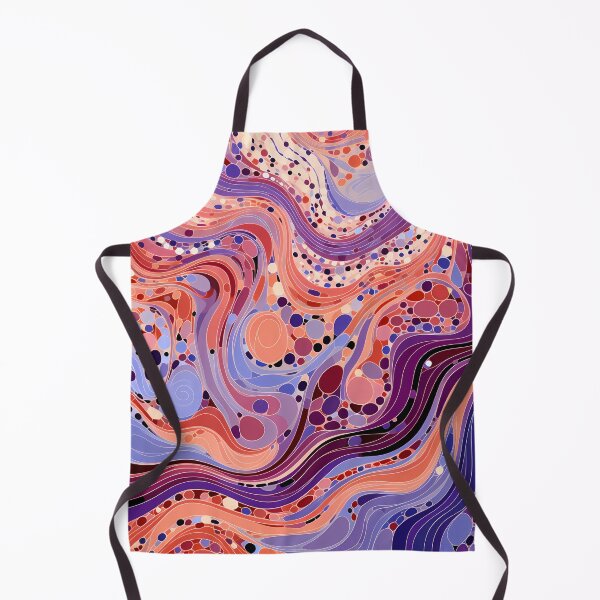 Item preview, Flowing Lavender Currents Abstract Pattern designed and sold by GrinGalore.