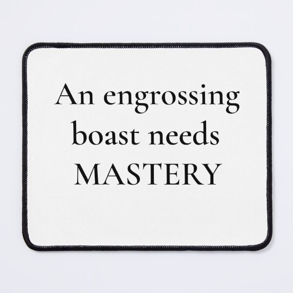 Item preview, A masterful boast designed and sold by The WordCatcher Street.