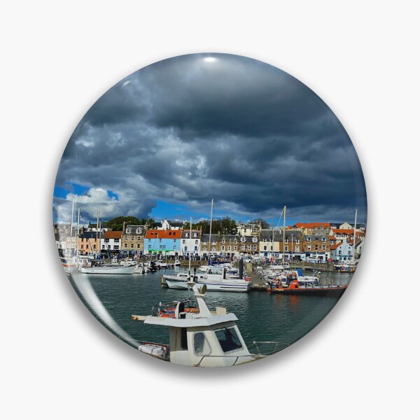 Item preview, Stormy Anstruther Marina designed and sold by JulesG.