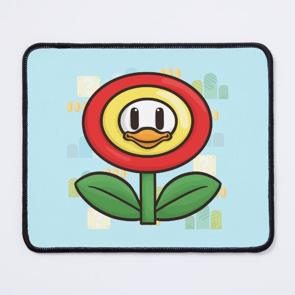 Item preview, Super Mario Fire Flower Duck designed and sold by Khotekmei.