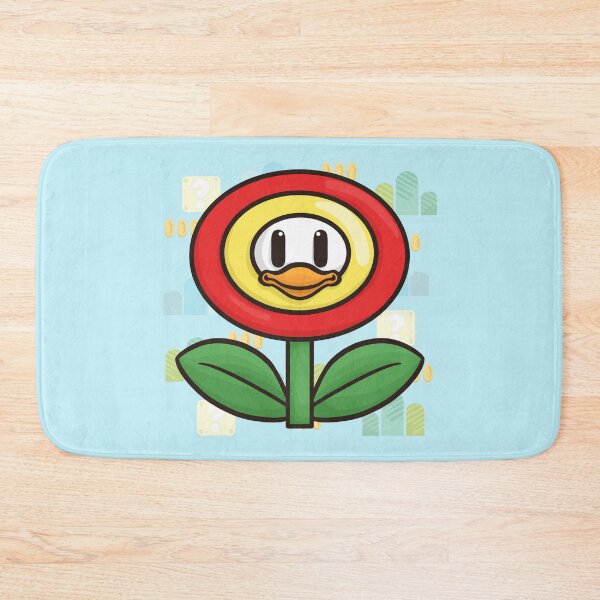 Item preview, Super Mario Fire Flower Duck designed and sold by Khotekmei.