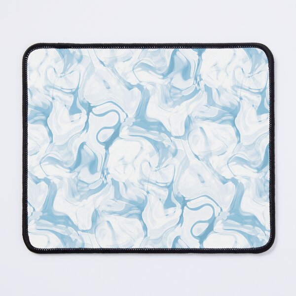 Item preview, Summer Retro Marble Pattern in Blue designed and sold by Artistestella.