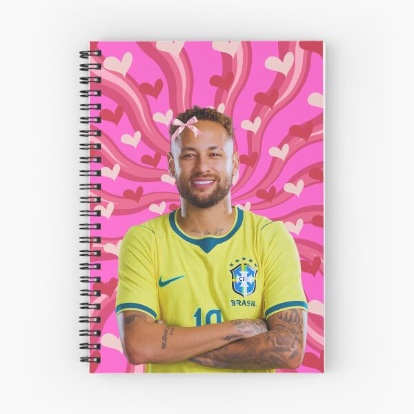 Item preview, Cute Neymar with Pink Bow, Brazil footballer designed and sold by SuchWowDesign.