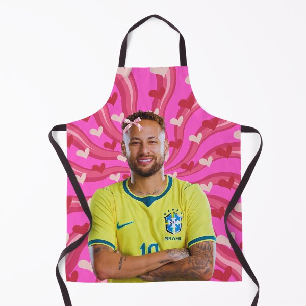 Item preview, Cute Neymar with Pink Bow, Brazil footballer designed and sold by SuchWowDesign.