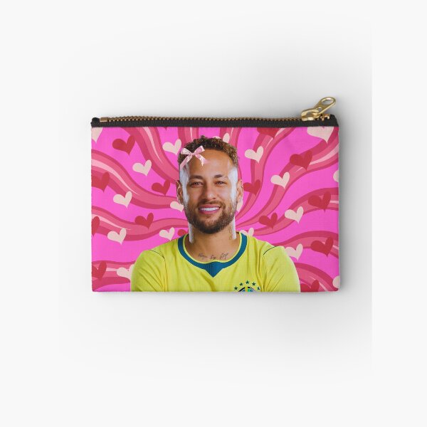 Item preview, Cute Neymar with Pink Bow, Brazil footballer designed and sold by SuchWowDesign.