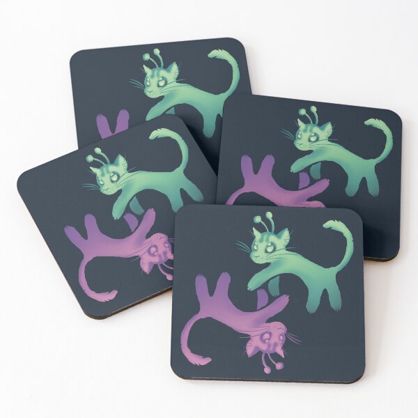 Item preview, 2 alien cats designed and sold by xStarGazerx.