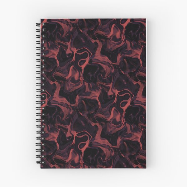 Item preview, Autumn Retro Marble Pattern in Red designed and sold by Artistestella.