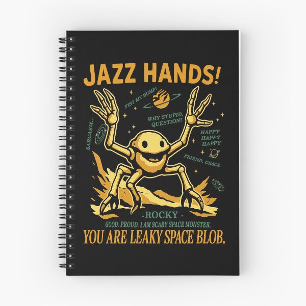 Item preview, Rocky-Project Hail Mary Jazz Hands Fist My Bump Quote Graphic designed and sold by AdolphGarnerArt.