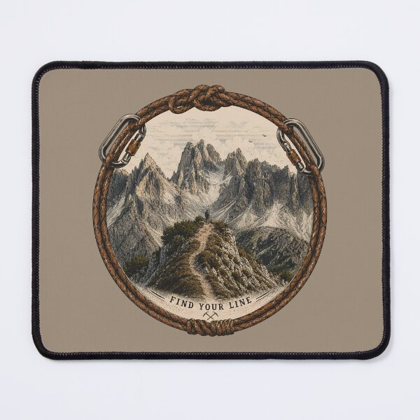 Item preview, Cadini di Misurina from Tre Cime di Lavaredo Dolomites Dolomiti Rope Climbing designed and sold by SlothcoreVibes.