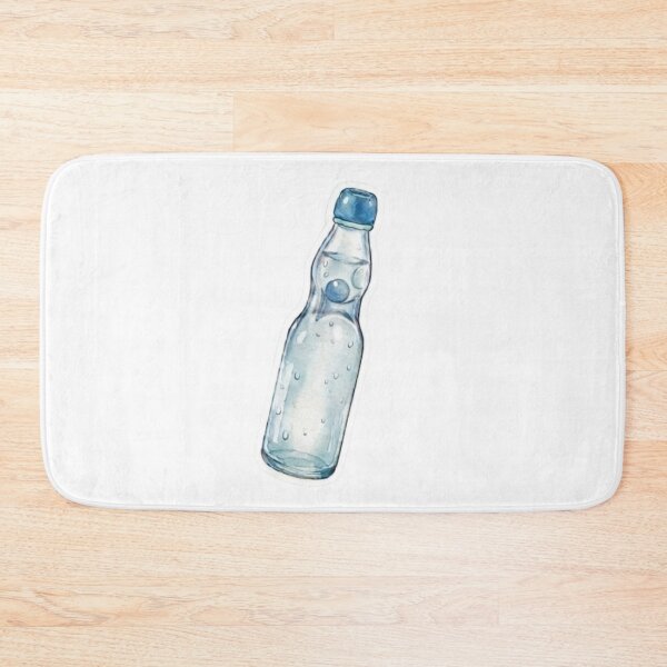 Item preview, Ramune Soda Bottle - Watercolor Japanese Summer - Fashion & Sticker Art designed and sold by asumintjapan1.