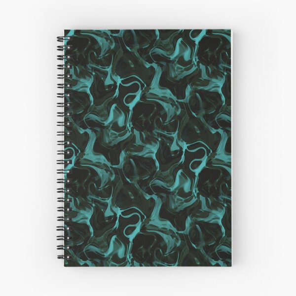 Item preview, Autumn Retro Marble Pattern in Teal designed and sold by Artistestella.