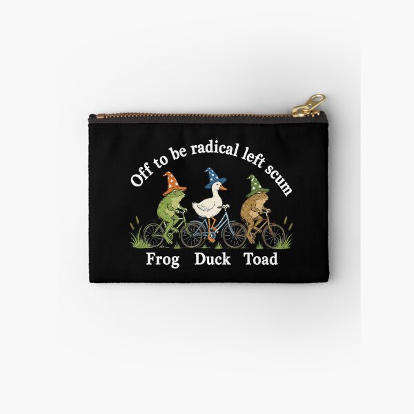 Item preview, Funny Off to Be Radical Left Scum Frog Duck Toad 2 designed and sold by sentfromemily.