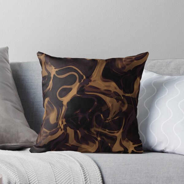 Item preview, Autumn Retro Marble Pattern in Brown designed and sold by Artistestella.