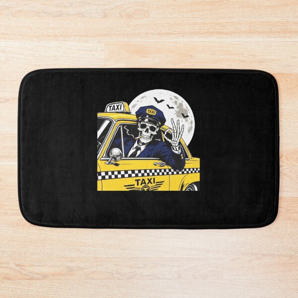 Item preview, Halloween Skeleton Taxi Driver   designed and sold by clothesy7.