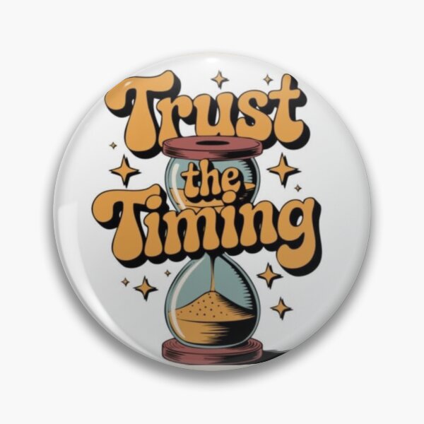 Item preview, Trust the Timing | Inspirational Quote Typography | Motivational Vintage Design designed and sold by Rohinirohi029.