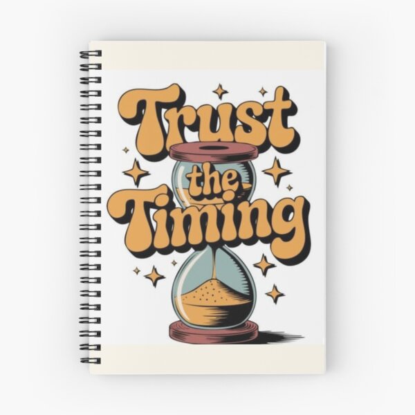 Item preview, Trust the Timing | Inspirational Quote Typography | Motivational Vintage Design designed and sold by Rohinirohi029.
